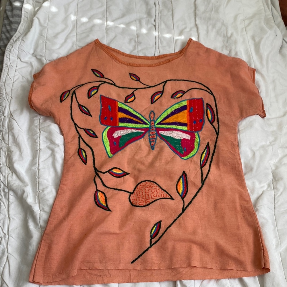 Peruvian Shipibo shirt never worn